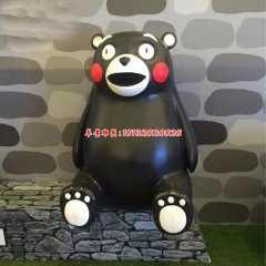 玻璃鋼熊本熊雕塑