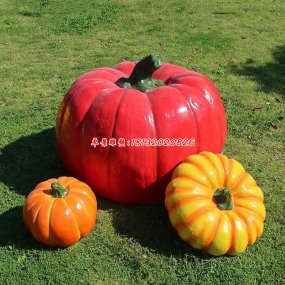 玻璃鋼南瓜雕塑