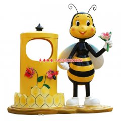 玻璃鋼蜜蜂雕塑