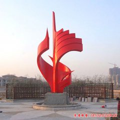 不銹鋼一帆風(fēng)順雕塑