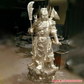 關(guān)羽銅雕塑